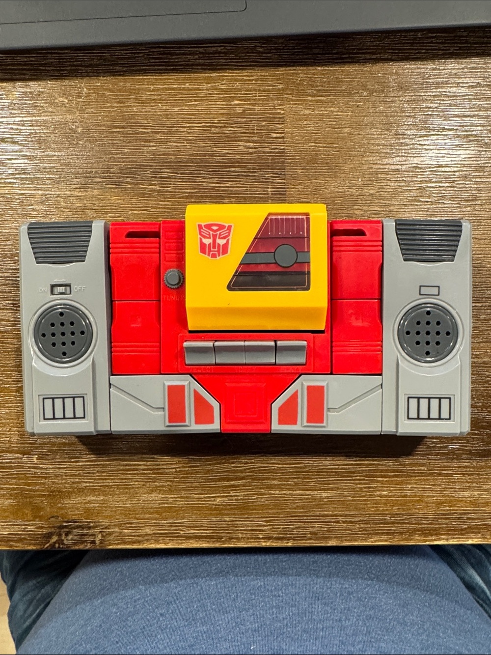 Vintage G1 Transformers Blaster Action Figure 1984 Hasbro Boombox Autobot